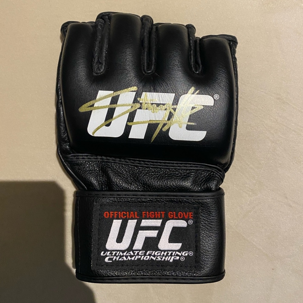 Israel Adesanya Signed Glove